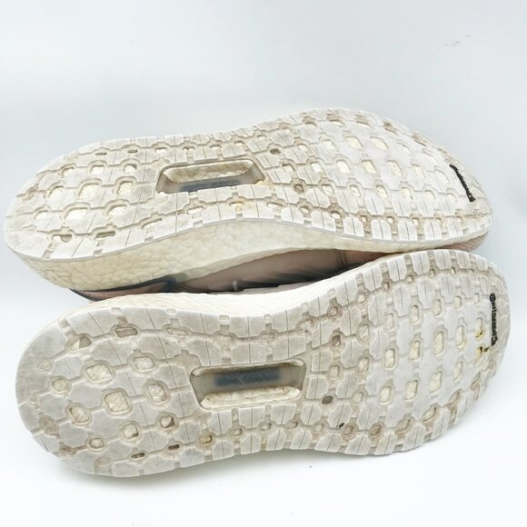 ADIDAS Ultra Boost 19 Gray Pink Athletic Running Trainers Sneakers Womens 9.5 - Picture 10 of 10